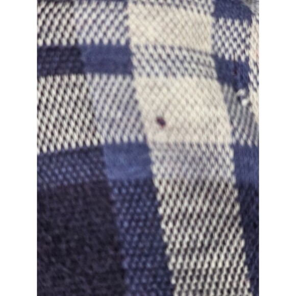 Vintage Eddie Bauer Men's XL Quarter Zip Sweater With Flaws ( Holes in Fabric ) - Picture 10 of 13
